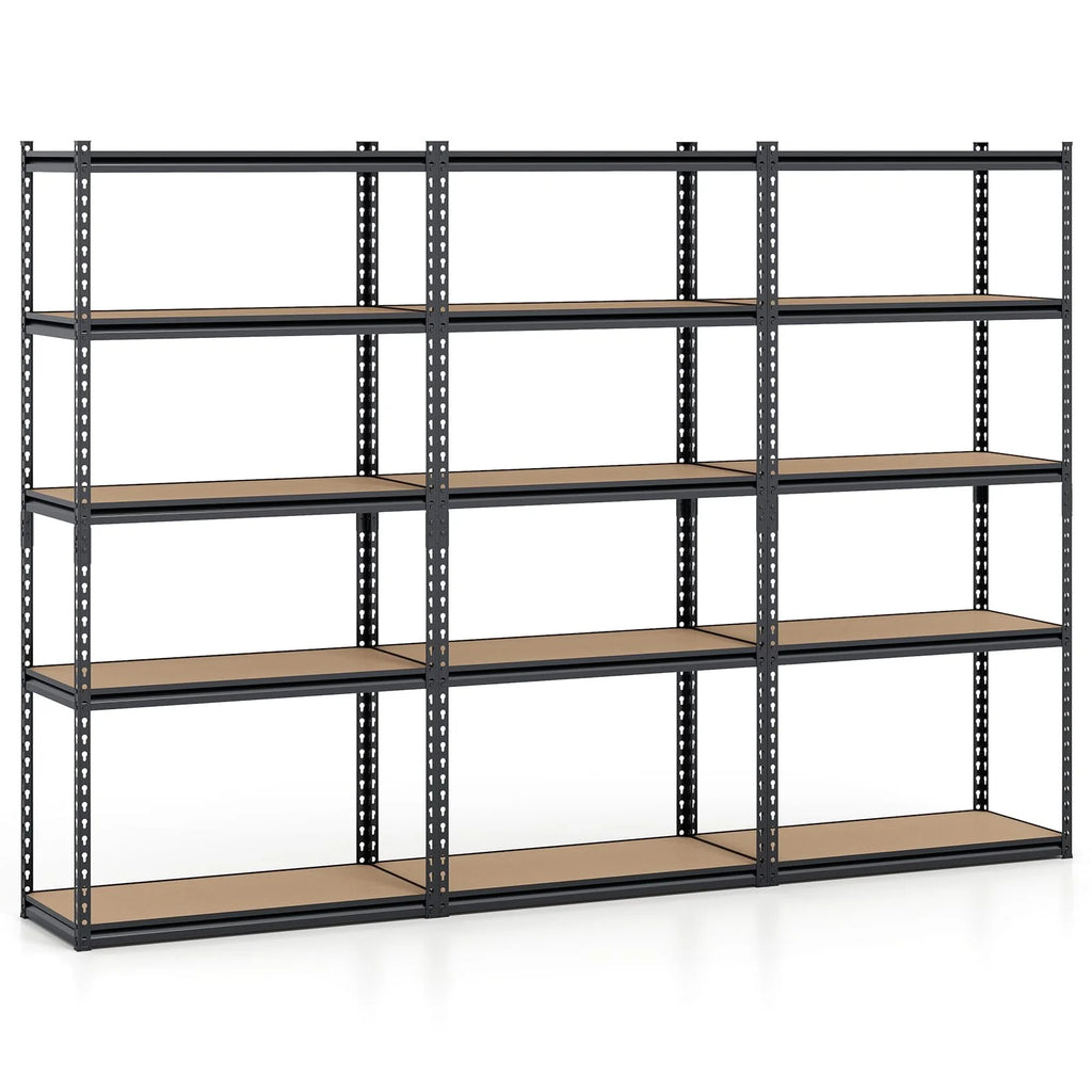 Giantex Multi-Use Storage Shelf for Warehouse Pantry Kitchen (36" W x 18" D x 72" H)