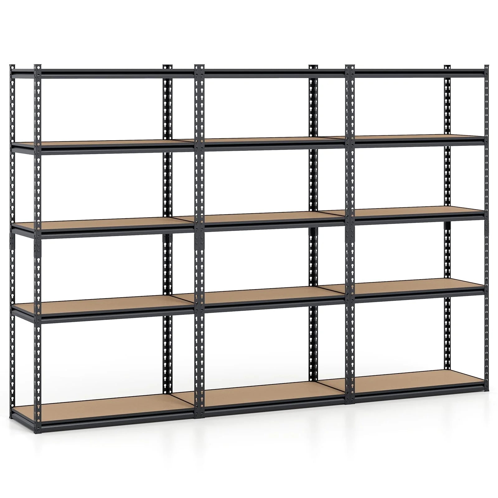 Giantex Multi-Use Storage Shelf for Warehouse Pantry Kitchen (36" W x 18" D x 72" H)