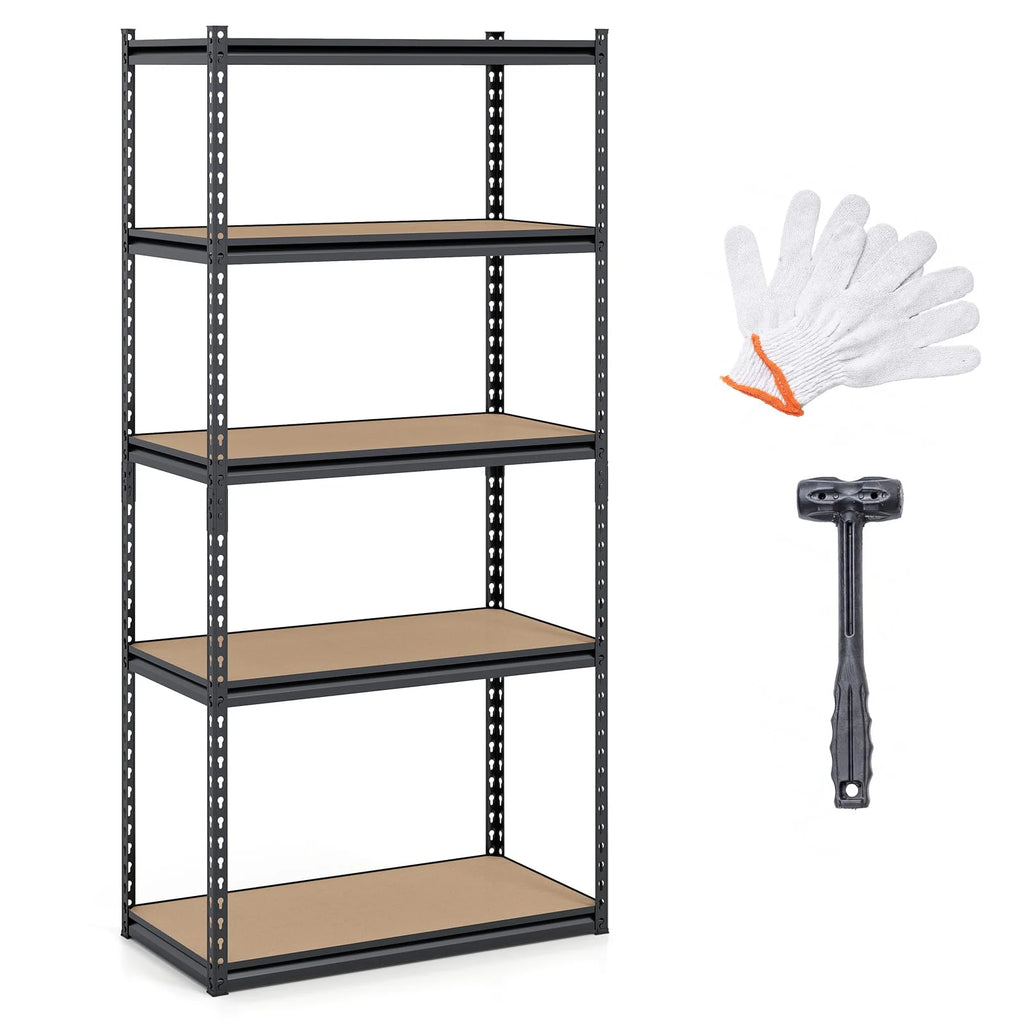 Giantex Multi-Use Storage Shelf for Warehouse Pantry Kitchen (36" W x 18" D x 72" H)