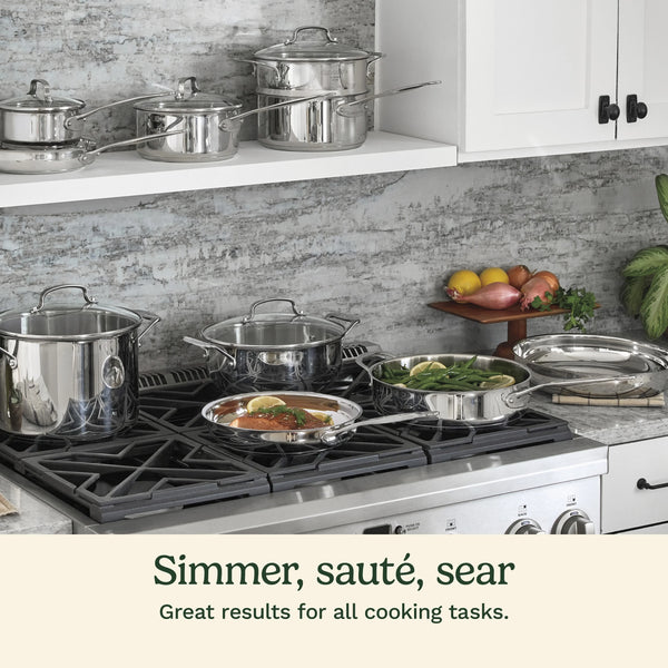 Cuisinart Chefs Classic 17 - Piece Stainless Steel Cookware Set
