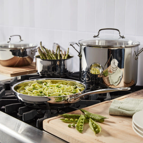 Cuisinart Chefs Classic 17 - Piece Stainless Steel Cookware Set