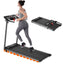 EUROCO 2.5HP Folding Treadmill with 7.5mph Speed, 265 lb Walking Exercise Treadmill with LED Display, 3 - Level Incline and 12 Preset Program for Home Office
